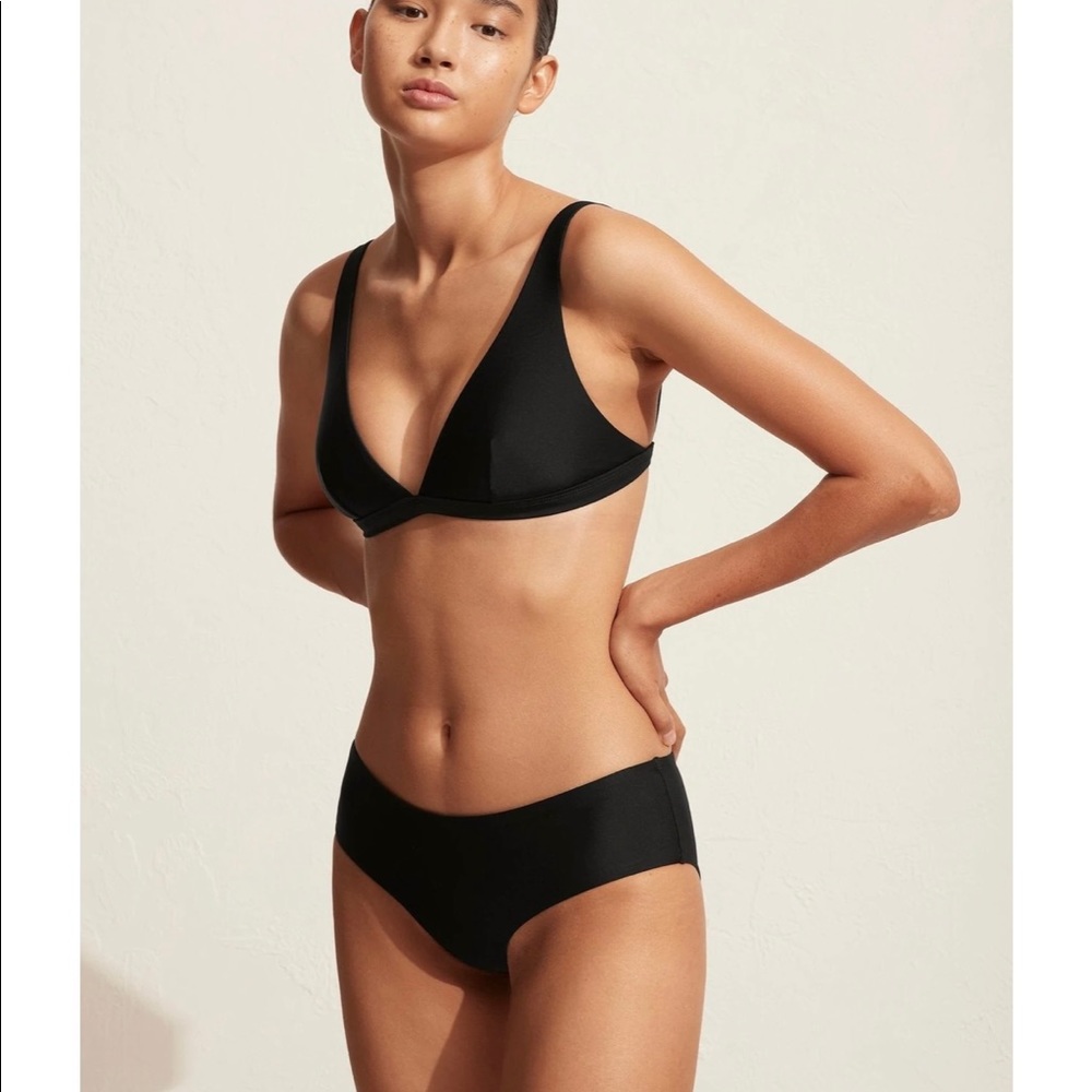Matteau black Boy Brief bikini BOTTOM (only) never worn. *top listed separately